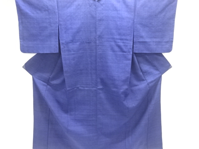 JAPANESE KIMONO / HITOE / TSUMUGI / WOVEN KASURI PATTERN